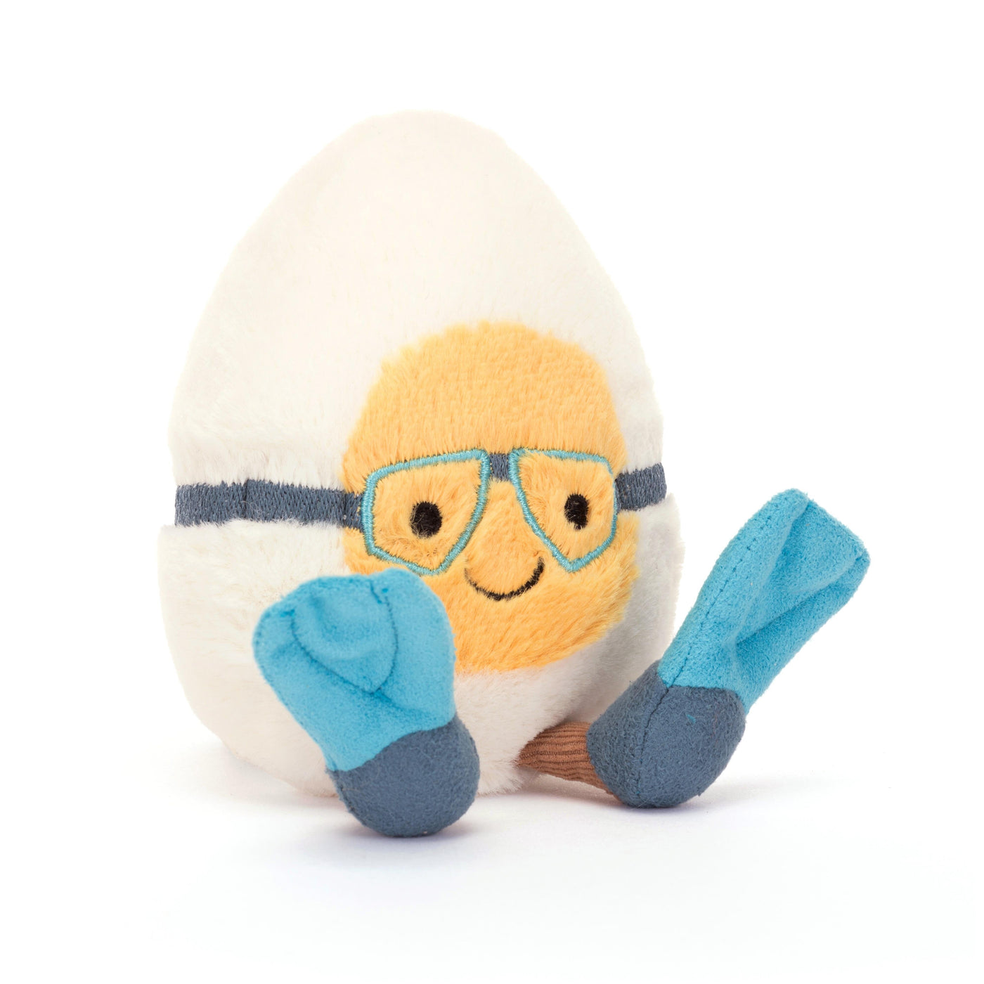 Jellycat Amuseable - Boiled Egg Scuba Soft Toy Jellycat 