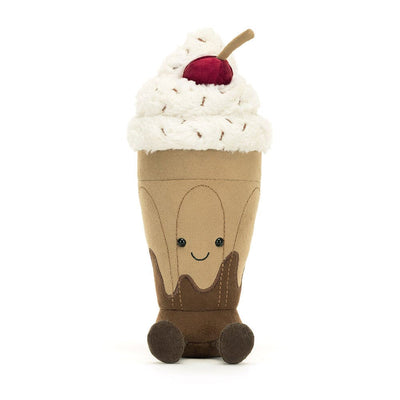 Jellycat Amuseable - Chocolate Milkshake Soft Toy Jellycat 