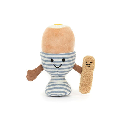 Jellycat Amuseable - Eggetha Egg and Lance Soldier Soft Toy Jellycat 