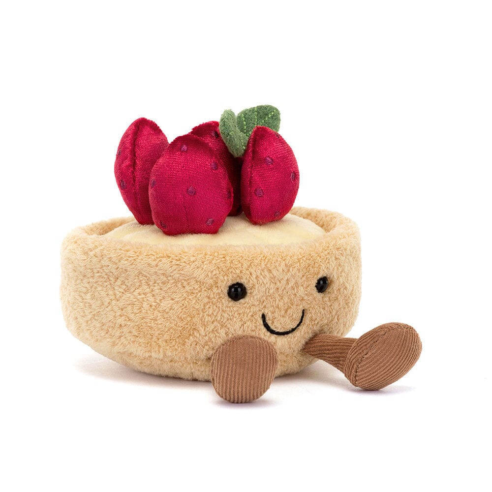 Jellycat Amuseable - Fleurette Tarte Aux Fraises Soft Toy Jellycat 