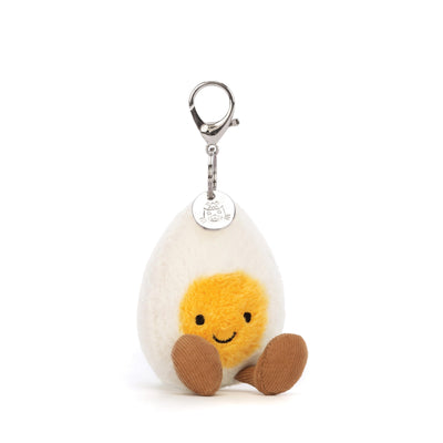 Jellycat Amuseable - Happy Boiled Egg Bag Charm Soft Toy Jellycat 