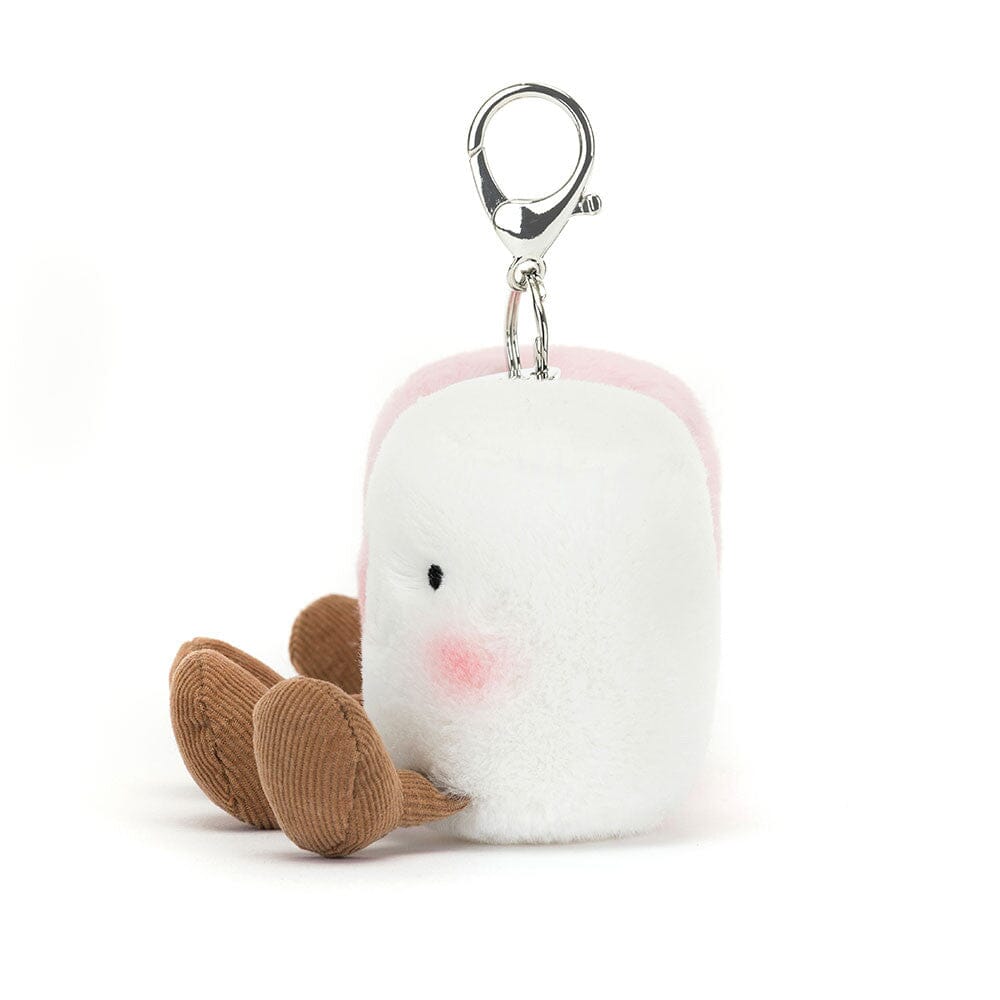 Jellycat Amuseable - Pair of Marshmallows Bag Charm Soft Toy Jellycat 