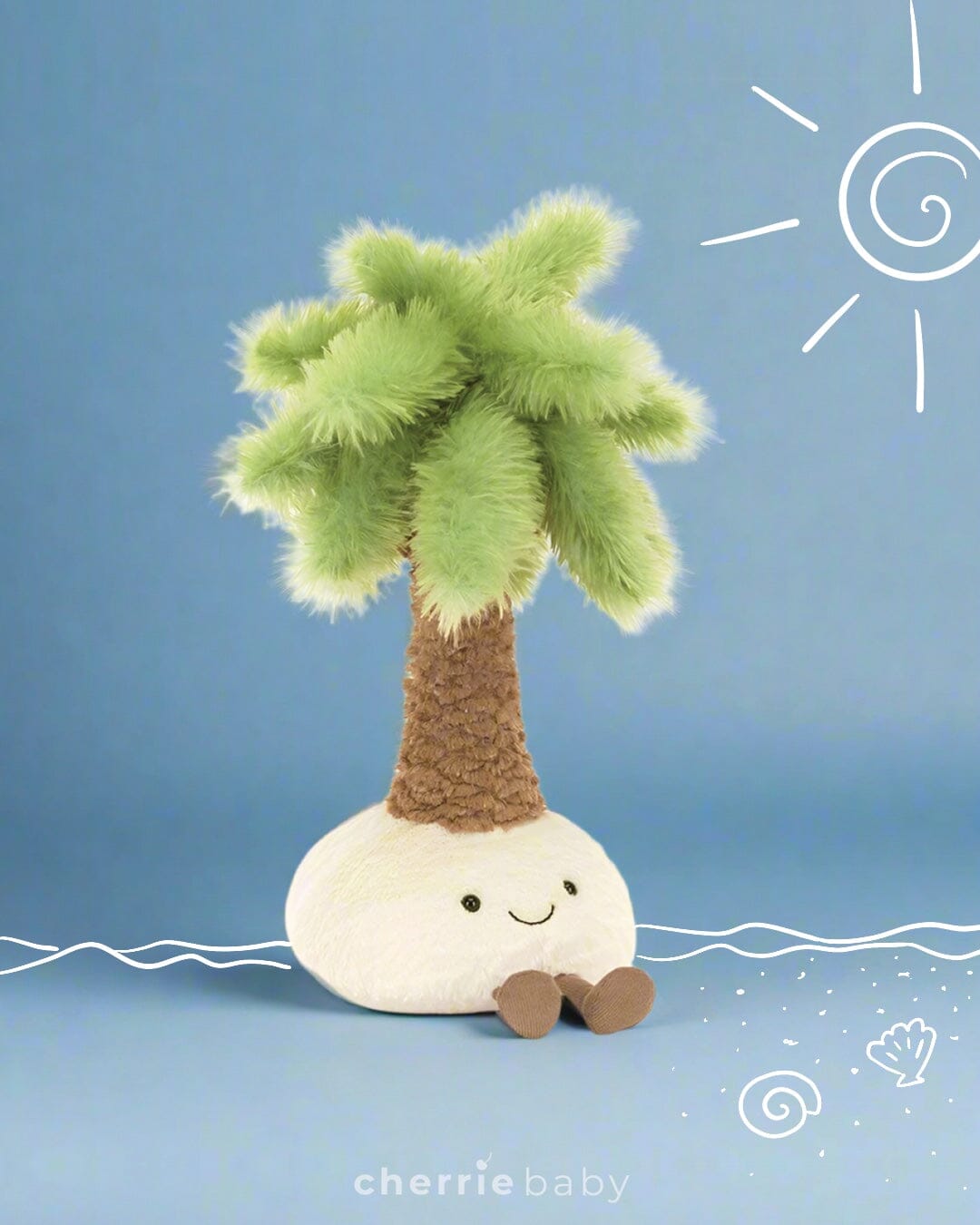 Jellycat Amuseable - Pammie Palm Tree Soft Toy Jellycat 
