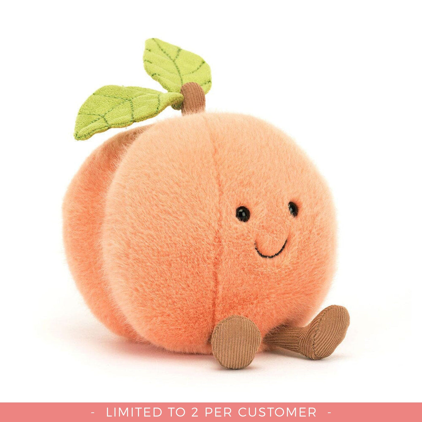 Jellycat Amuseable - Peach Soft Toy Jellycat 