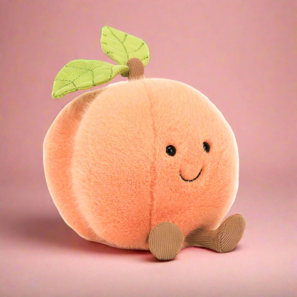 Jellycat Amuseable - Peach Soft Toy Jellycat 