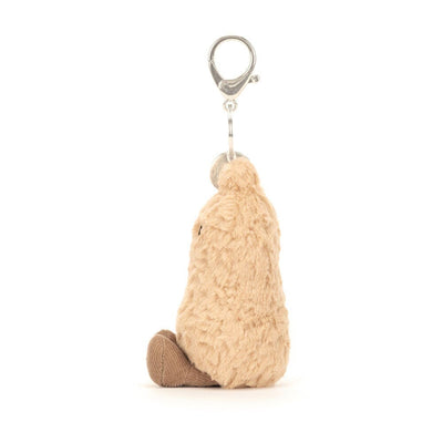 Jellycat Amuseable - Peanut Bag Charm Soft Toy Jellycat 