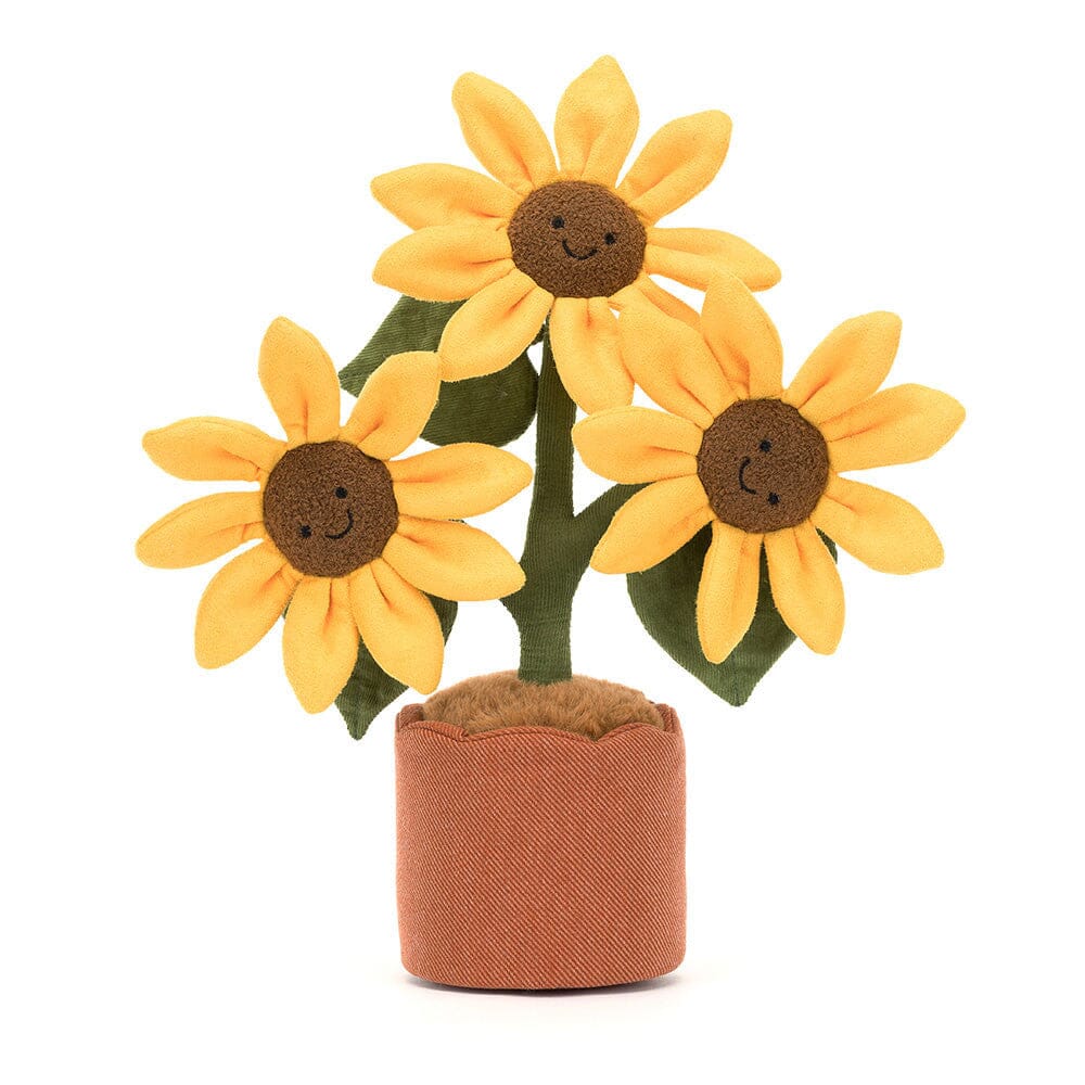 Jellycat Amuseable - Potted Sunflower Soft Toy Jellycat 