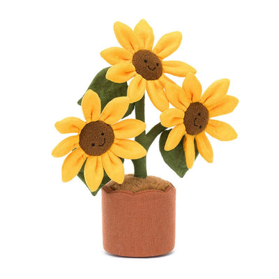 Jellycat Amuseable - Potted Sunflower Soft Toy Jellycat 