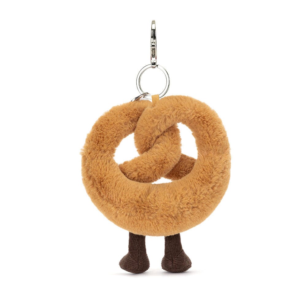 Jellycat Amuseable - Pretzel Bag Charm Soft Toy Jellycat 