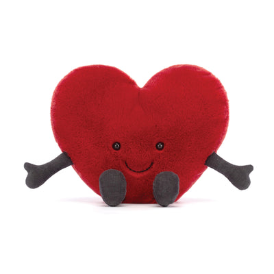 Jellycat Amuseable Red Heart Large Soft Toy Jellycat 