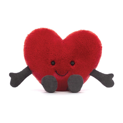 Jellycat Amuseable Red Heart Little Soft Toy Jellycat 