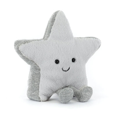 Jellycat Amuseable - Silver Star Soft Toy Jellycat 