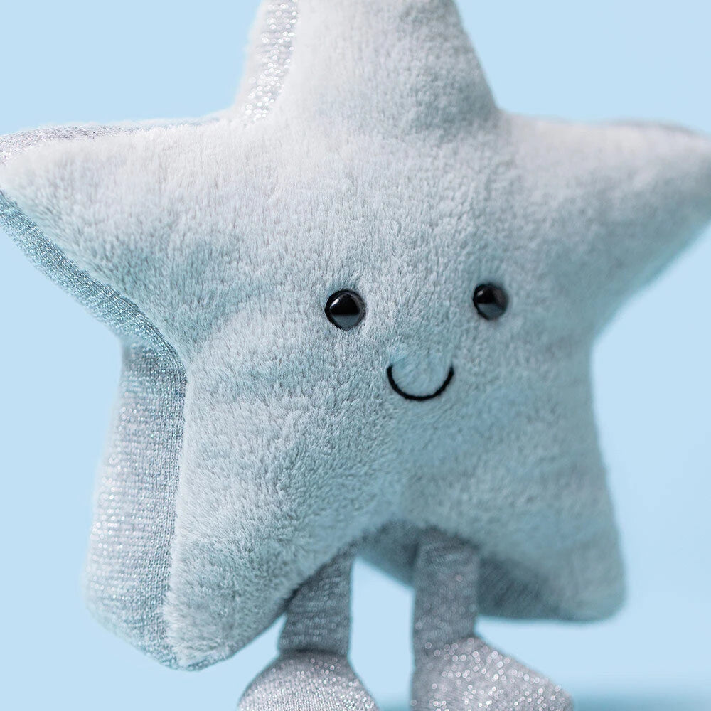 Jellycat Amuseable - Silver Star Soft Toy Jellycat 