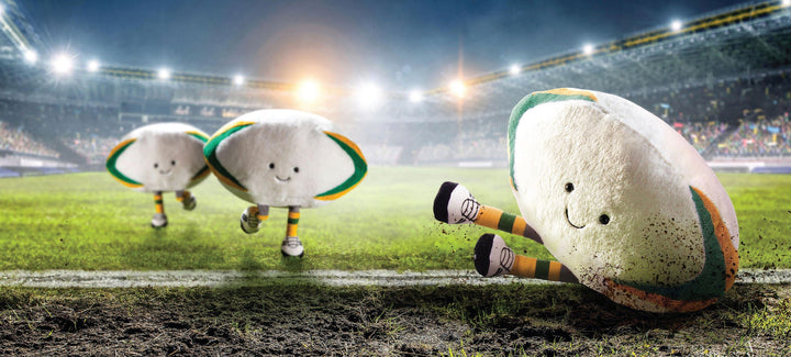 ジェリーキャット Amuseable Sports Rugby Ball Jellycat Amuseable Sports - Australian Rugby Ball - Retired