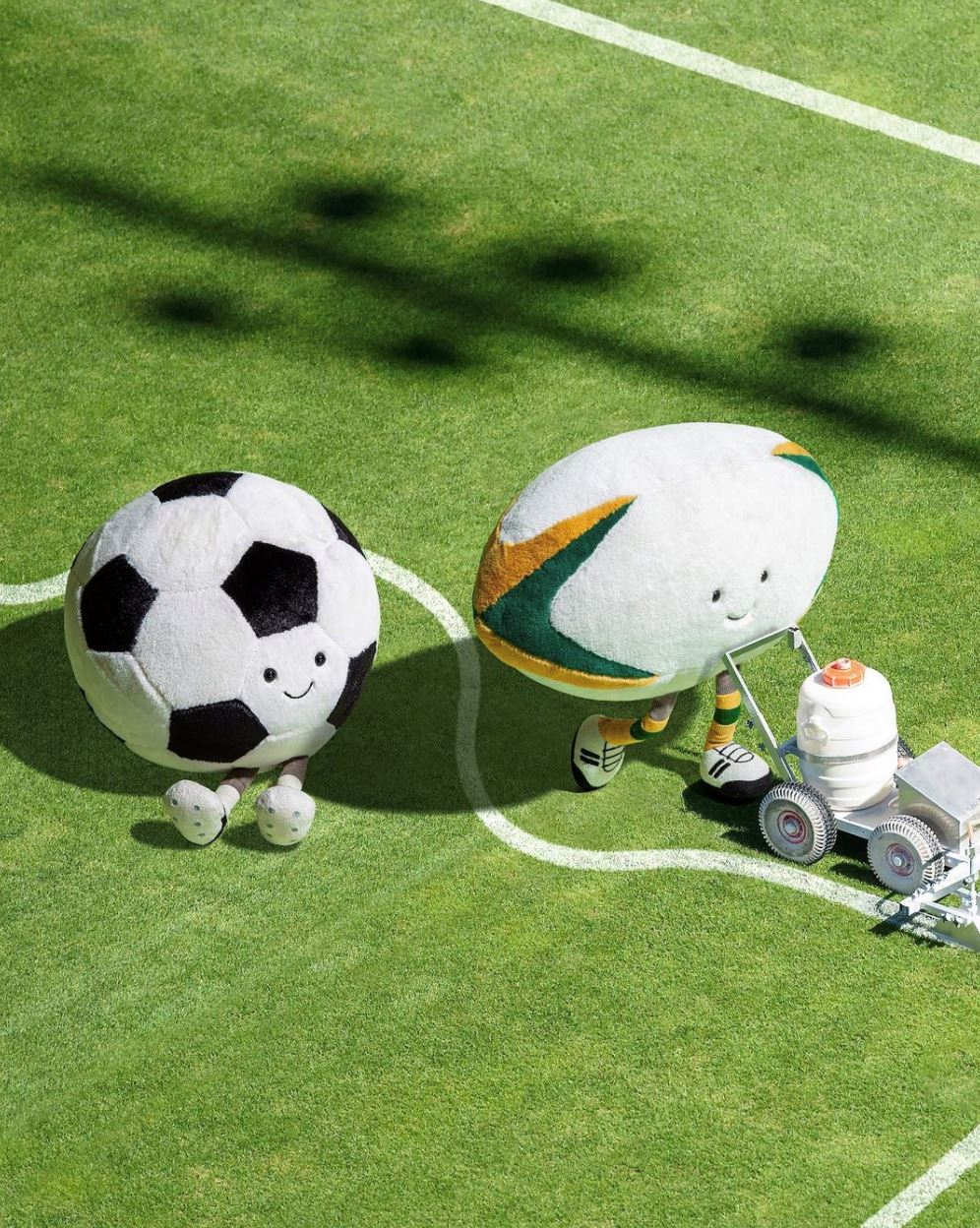 Jellycat Amuseable Sports Football Soft Toy Jellycat 