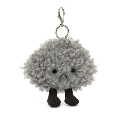 Jellycat Amuseable - Storm Cloud Bag Charm Soft Toy Jellycat 