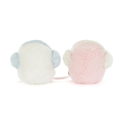 Jellycat Amuseable - Toastie Pink and White Marshmallows Soft Toy Jellycat 