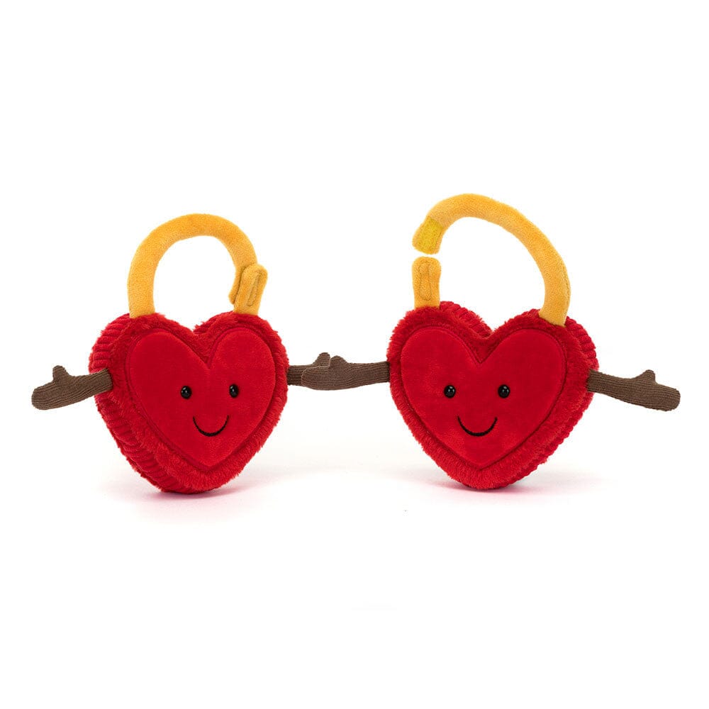 Jellycat Amuseable - Val & Tina Love Locks Soft Toy Jellycat 