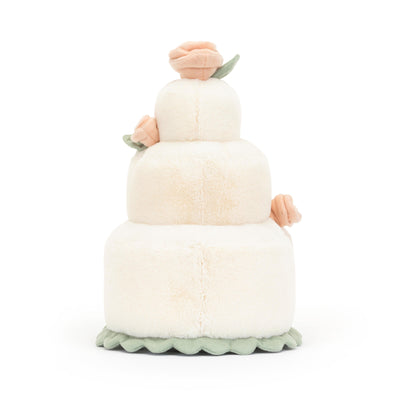 Jellycat Amuseable - Wedding Cake Soft Toy Jellycat 