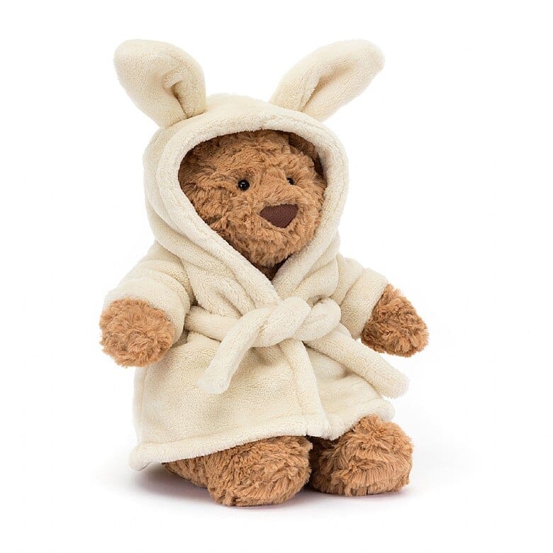 Jellycat Bartholomew Bear Bathrobe Soft Toy Jellycat 