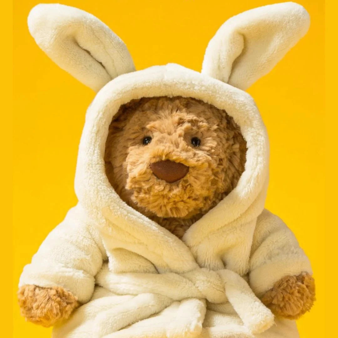 Jellycat - Bartholomew Bear Bathrobe Soft Toy Jellycat 