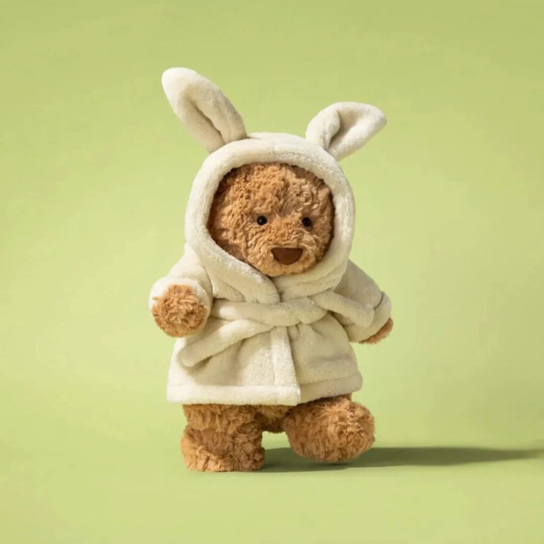 Jellycat - Bartholomew Bear Bathrobe Soft Toy Jellycat 