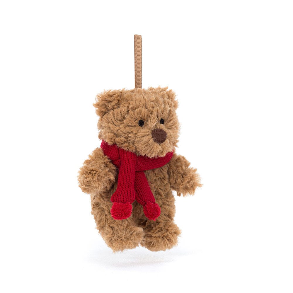 Jellycat - Bartholomew Bear Decoration Soft Toy Jellycat 