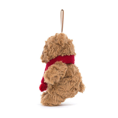 Jellycat - Bartholomew Bear Decoration Soft Toy Jellycat 