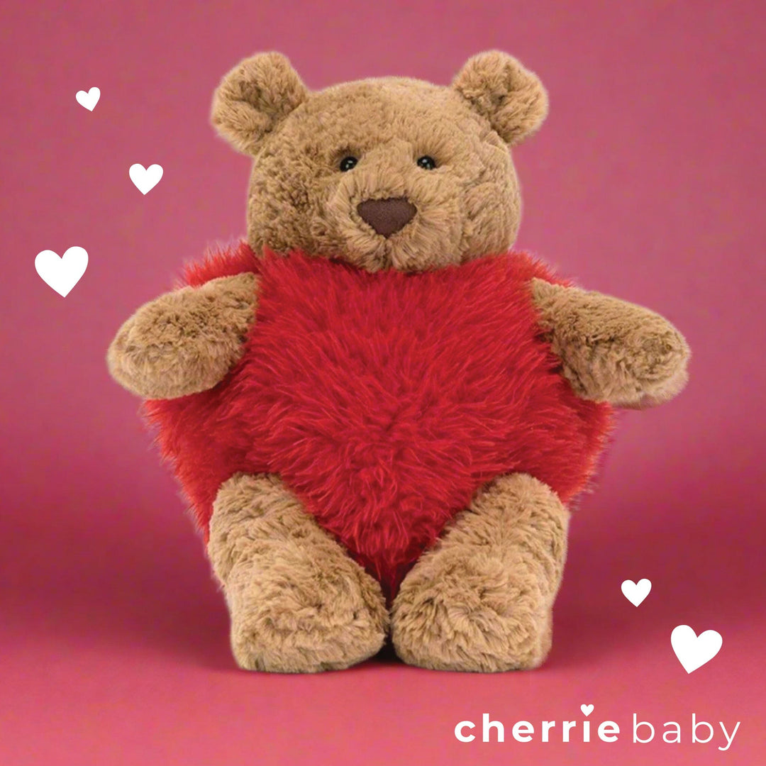 Bartholomew Bear 'Heartthrob'ハート Bartholomew Bear Heartthrob Heart Jellycat Valentine's 2025
