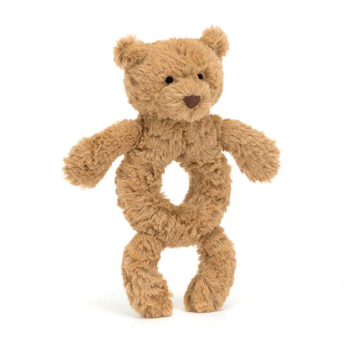 Jellycat - Bartholomew Bear Ring Rattle