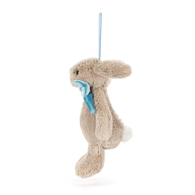 Jellycat Bashful - Beige Bunny Decoration Soft Toy Jellycat 
