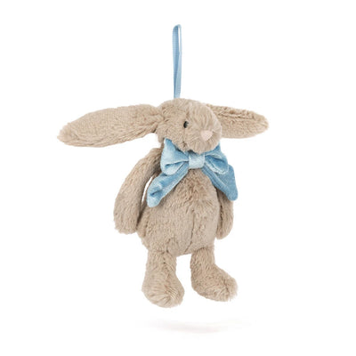 Jellycat Bashful - Beige Bunny Decoration Soft Toy Jellycat 