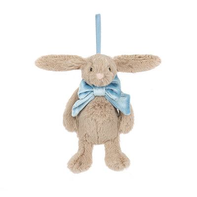 Jellycat Bashful - Beige Bunny Decoration Soft Toy Jellycat 