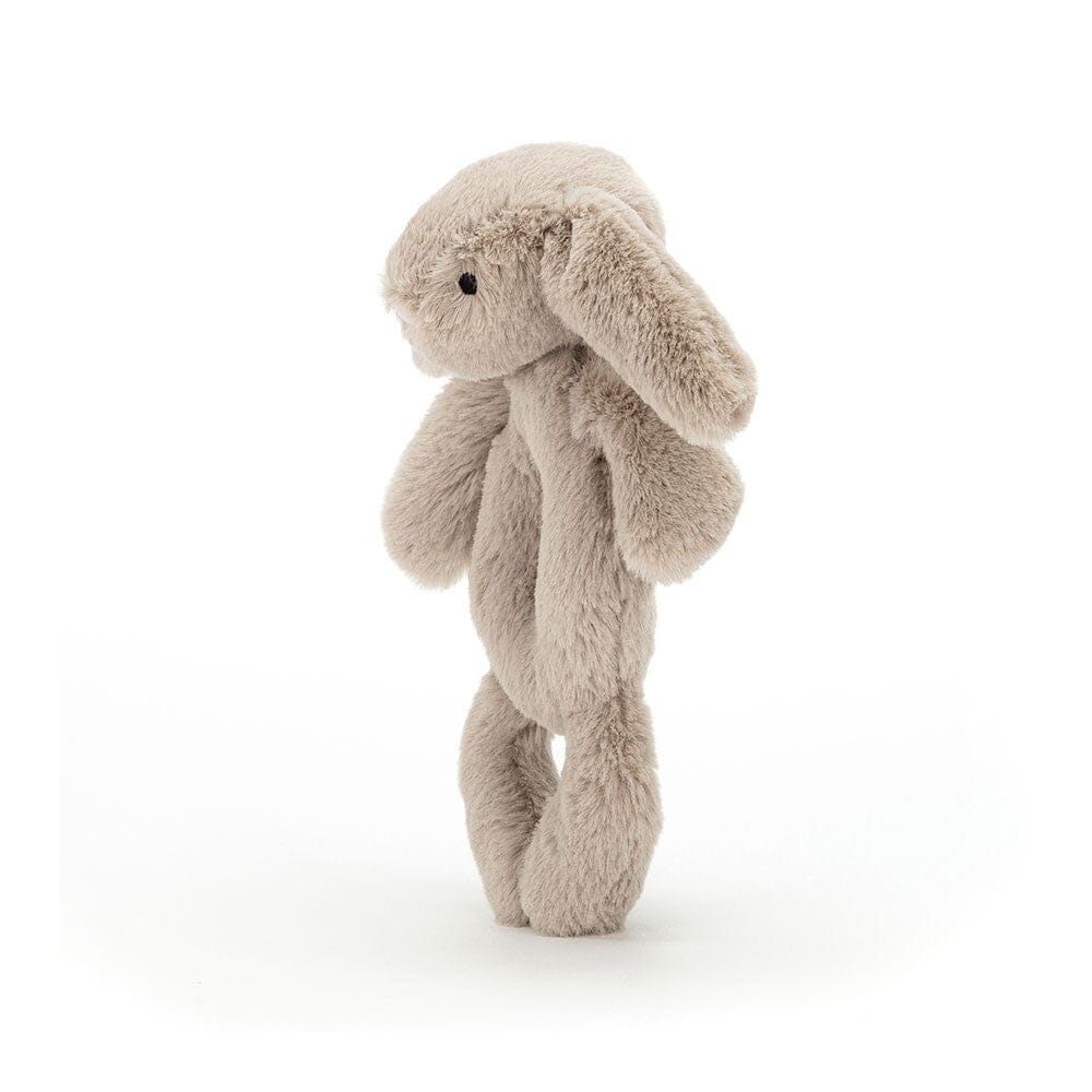 Jellycat Bashful - Beige Bunny Ring Rattle Rattle Jellycat 