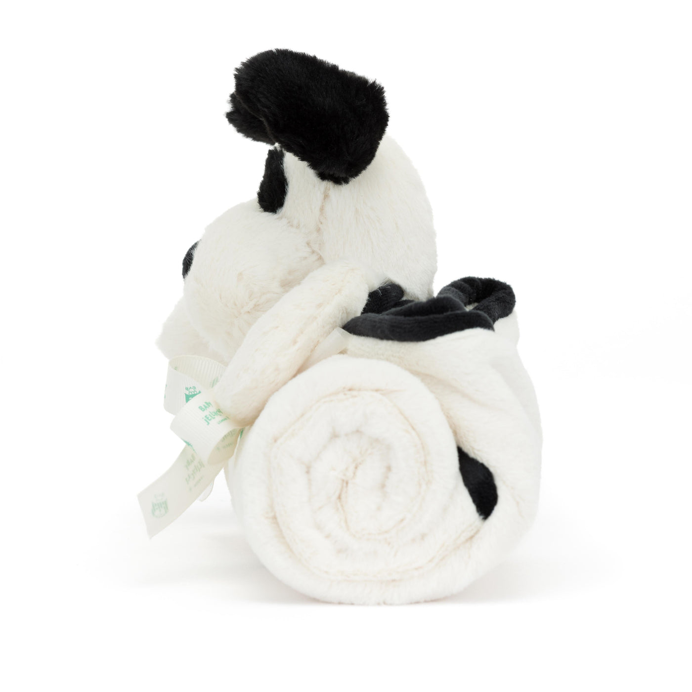 Jellycat Bashful - Black & Cream Puppy Blankie Blanket Jellycat 