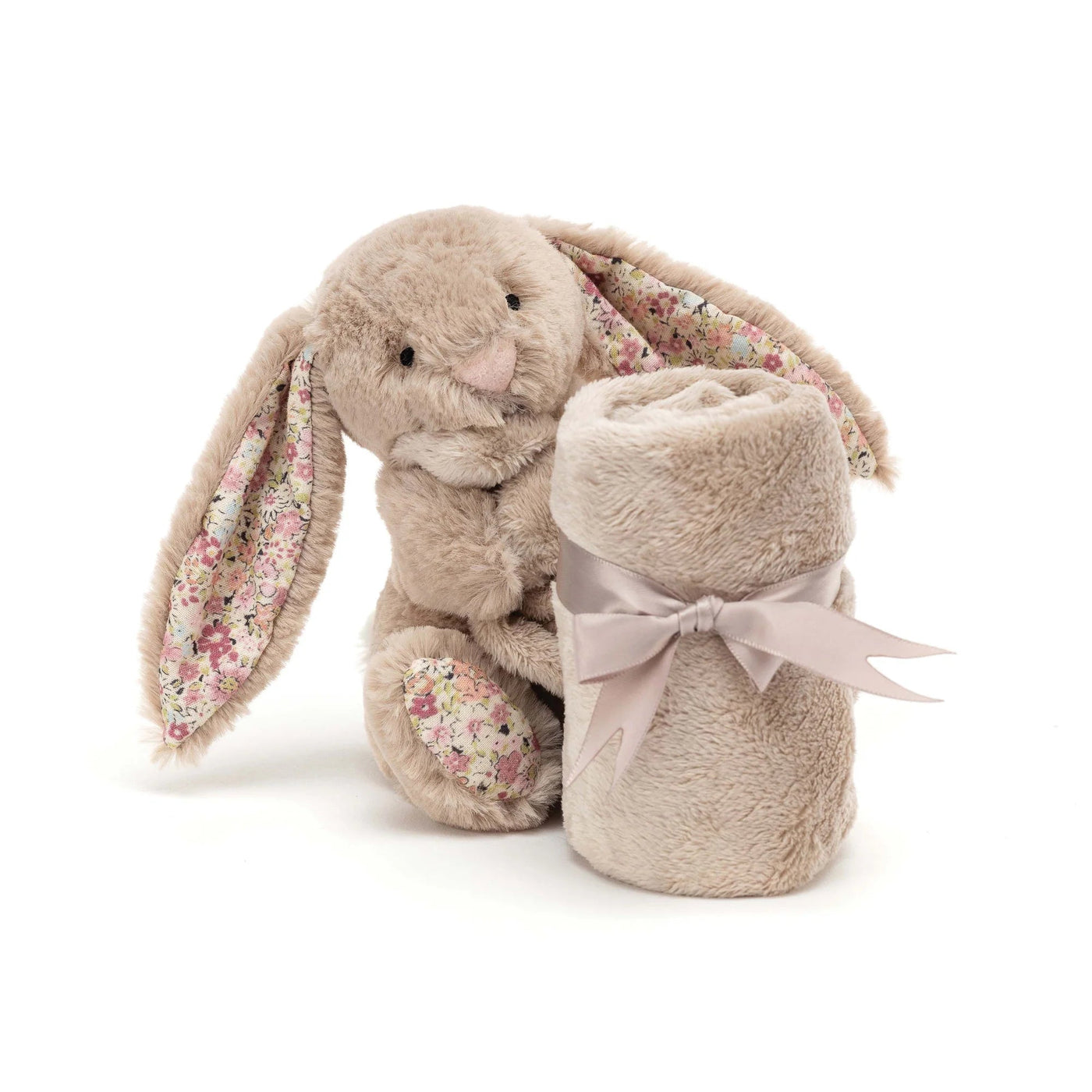 Jellycat Bashful Blossom Bea Beige Bunny Soother Soother Jellycat 
