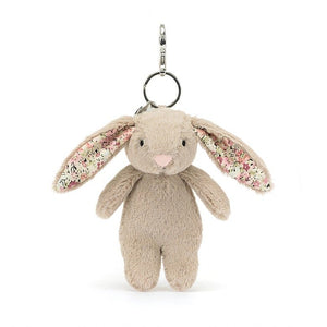 Jellycat Bashful Blossom - Beige Bunny Bag Charm