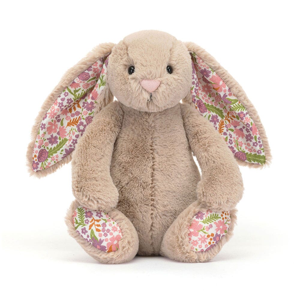 Jellycat Bashful Blossom Little Small Beige Petal Bunny Jellycat Bashful Blossom Little Small Beige Petal Bunny