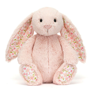 Jellycat Bashful Blossom - Blush Bunny Cherry Original Soft Toy Jellycat 