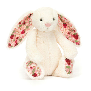 Jellycat Bashful Blossom - Cream Bunny Berry Little (Small)