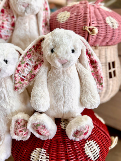 Jellycat Bashful Blossom - Cream Bunny Berry Original Soft Toy Jellycat 