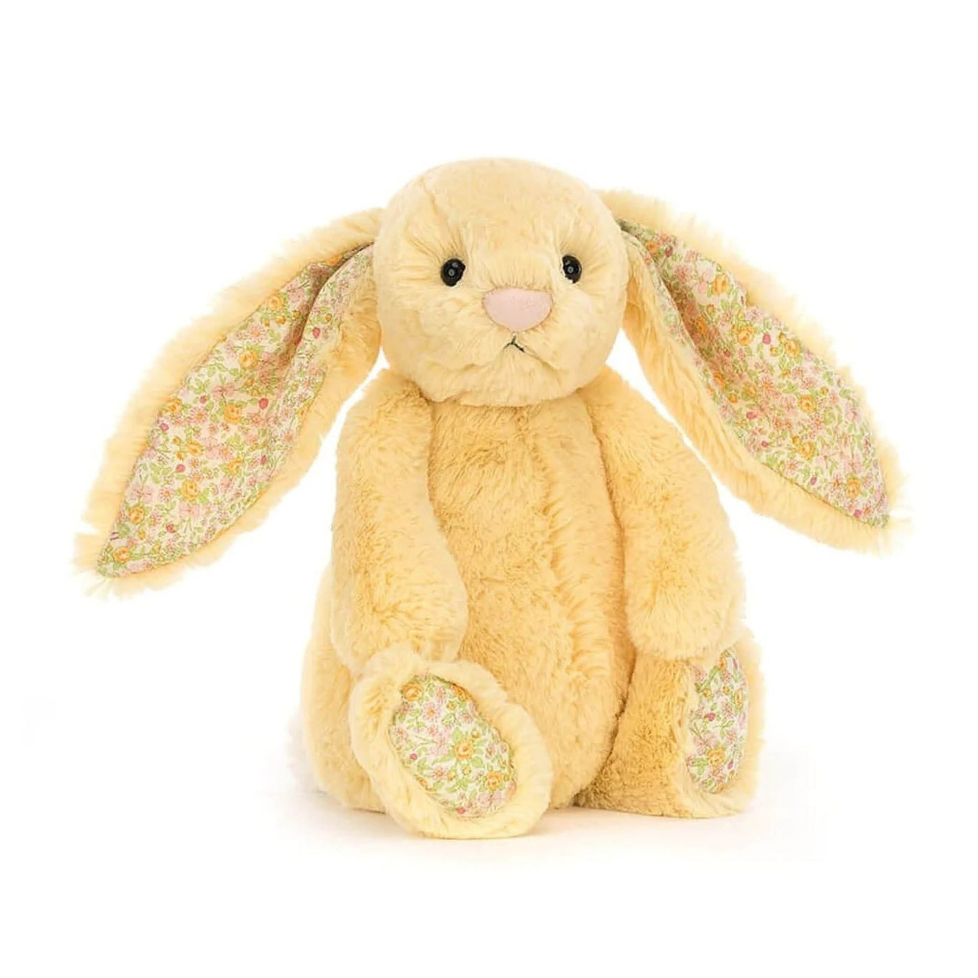 Jellycat Bashful Blossom Lemon Bunny Medium Soft Toy Jellycat 