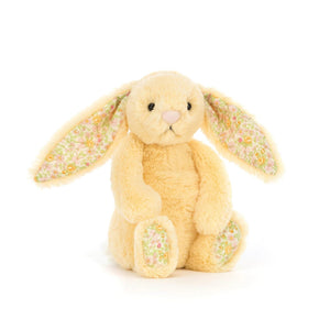 Jellycat Bashful Blossom - Lemon Bunny Little (Small) - Retired