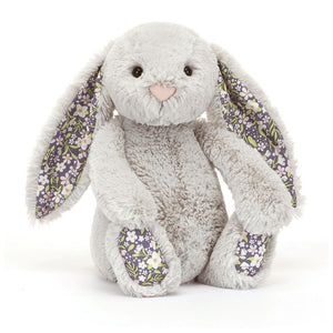 Jellycat Bashful Blossom - Silver Bunny Bloom Original