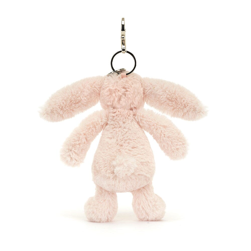 Jellycat Bashful - Blush Bunny Bag Charm Soft Toy Jellycat 