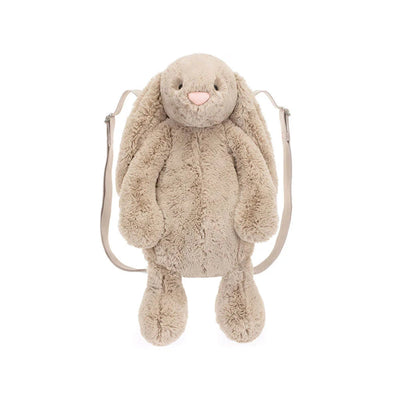 Jellycat Bashful - Bunny Beige Backpack Soft Toy Jellycat 