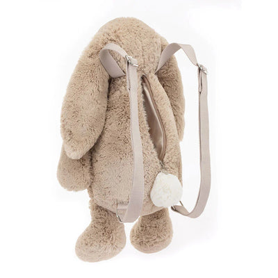 Jellycat Bashful - Bunny Beige Backpack Soft Toy Jellycat 