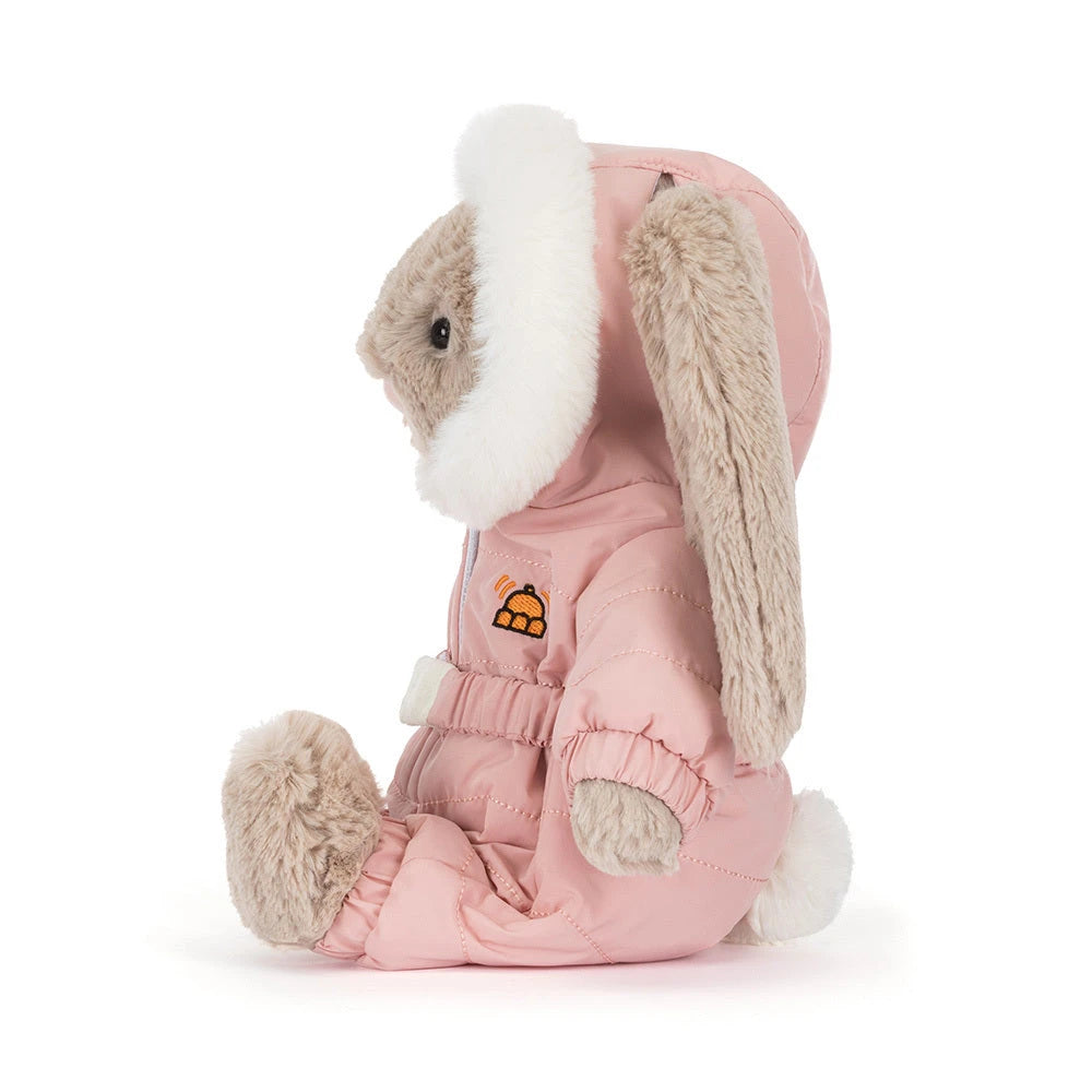 Jellycat Bashful - Bunny 'Snow Suit' Soft Toy Jellycat 