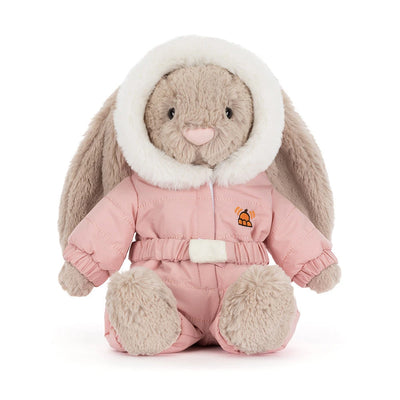 Jellycat Bashful - Bunny 'Snow Suit' Soft Toy Jellycat 