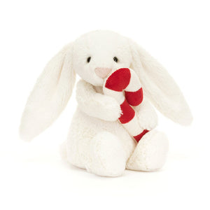 Jellycat Bashful - Bunny with Candy Cane